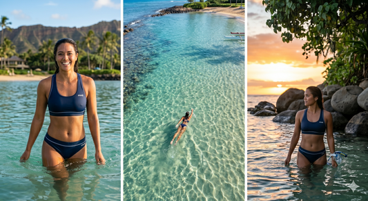 Digital product - Ellie Kai swimming in Hawaii